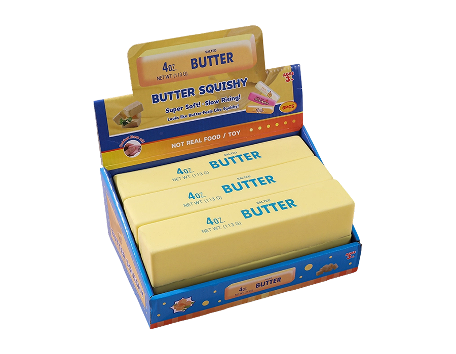 Juguete de mantequilla de tamaño mediano