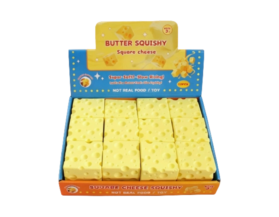 7.0 Juguete con forma de cubo de queso