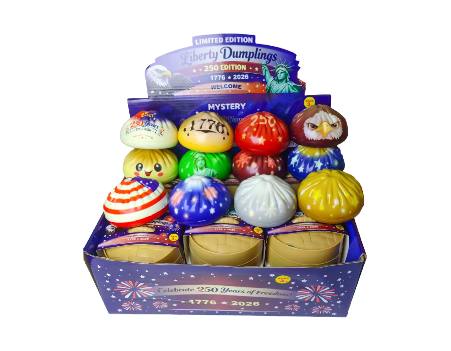 8.5 Juguete antiestrés con bollo al vapor al estilo americano