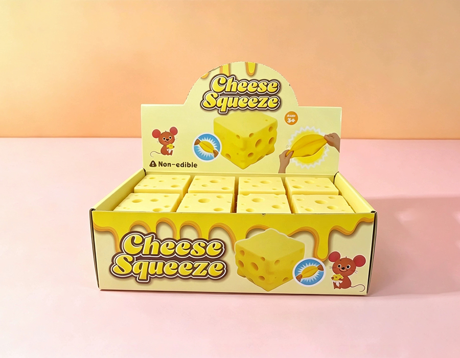 10.5 Juguete con forma de cubo de queso
