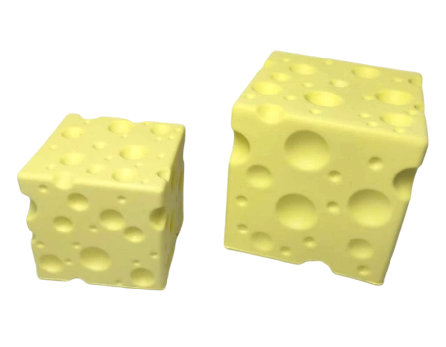 7.0 Juguete con forma de cubo de queso