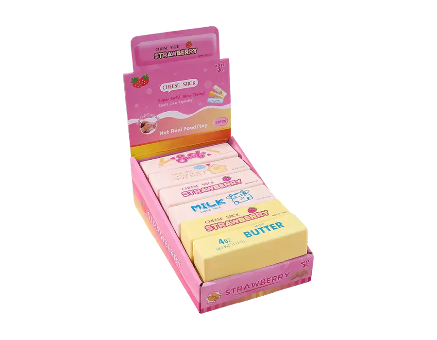 Butter Soft PU Squishy Fabricante: Colores en capas, tamaños personalizados
